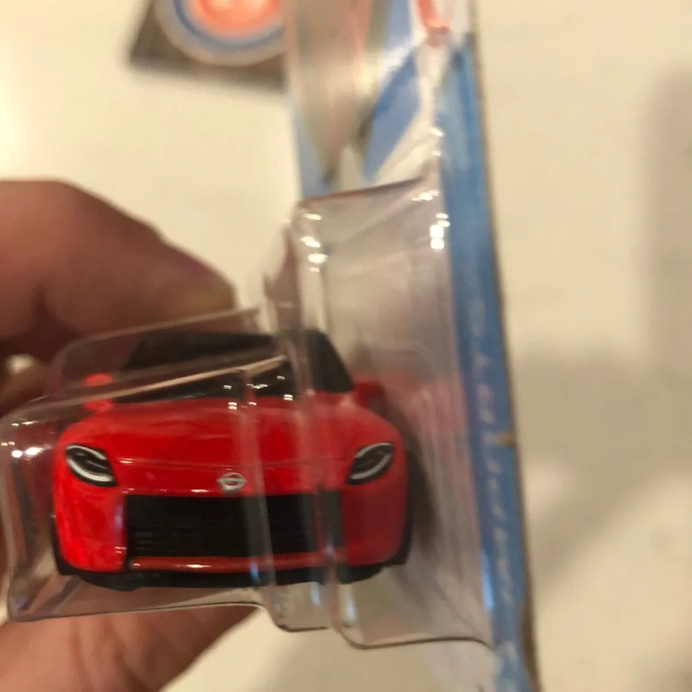 Red 2023 Nissan Z Toy Car